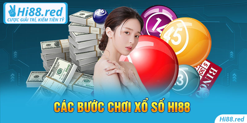 Các bước chơi xổ số Hi88