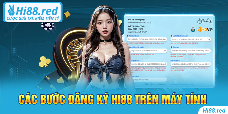 Các bước đăng ký Hi88 trên máy tính